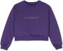 Givenchy Kids Sweater met geborduurd logo Paars - Thumbnail 1