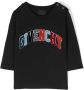 Givenchy Kids T-shirt met geborduurd logo Zwart - Thumbnail 1