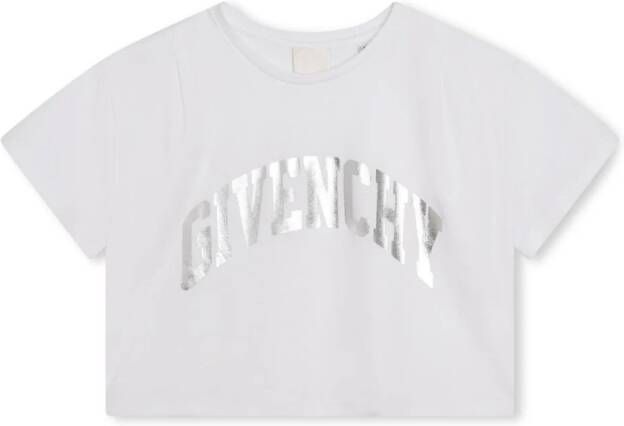 Givenchy Kids T-shirt met logo Wit