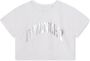 Givenchy Kids T-shirt met logo Wit - Thumbnail 1