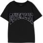 Givenchy Kids T-shirt met logopatch Zwart - Thumbnail 1