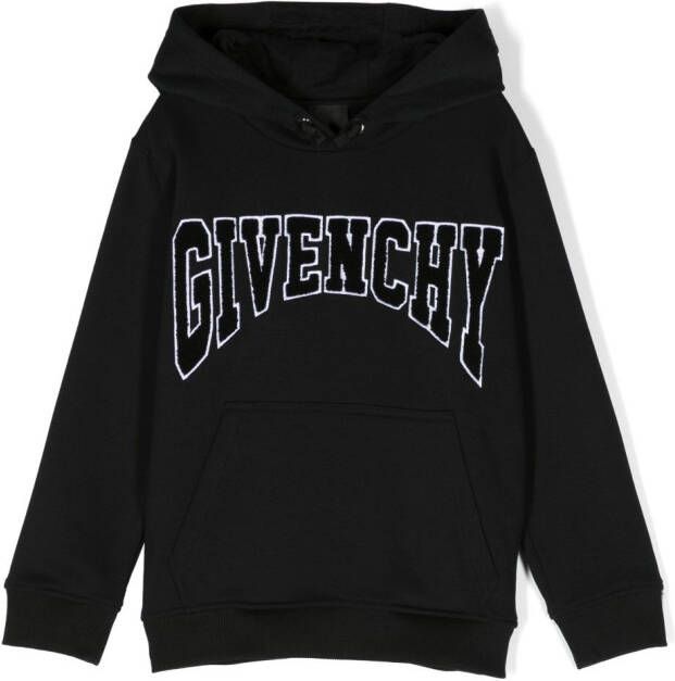Givenchy Kids Hoodie met trekkoord Zwart