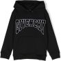 Givenchy Kids Hoodie met trekkoord Zwart - Thumbnail 1