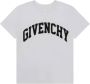 Givenchy Kids T-shirt met logopatch Wit - Thumbnail 1