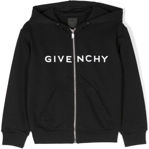 Givenchy Kids Vest met logoprint Zwart