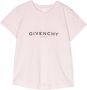 Givenchy Kids T-shirt met logoprint Roze - Thumbnail 1