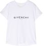 Givenchy Kids T-shirt met logoprint Wit - Thumbnail 1