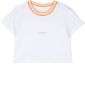 Givenchy Kids T-shirt met logoprint Wit - Thumbnail 1