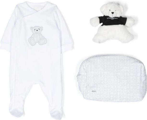 Givenchy Kids Babypakje met lange mouwen Wit