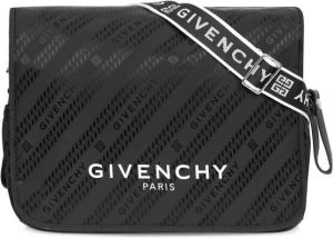 Givenchy Kids Luiertas met logoprint Zwart