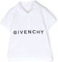Givenchy Kids Poloshirt met logo Wit - Thumbnail 1