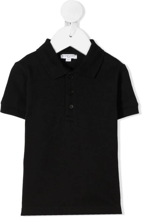 Givenchy Kids Poloshirt Zwart