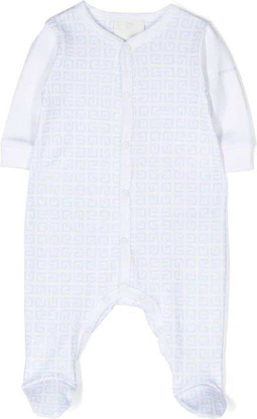 Givenchy Kids Pyjama met lange mouwen Wit