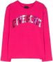 Givenchy Kids T-shirt met logo Roze - Thumbnail 1