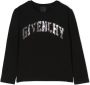 Givenchy Kids T-shirt met lange mouwen Zwart - Thumbnail 1