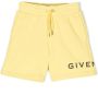 Givenchy Kids Shorts met logoprint Geel - Thumbnail 1