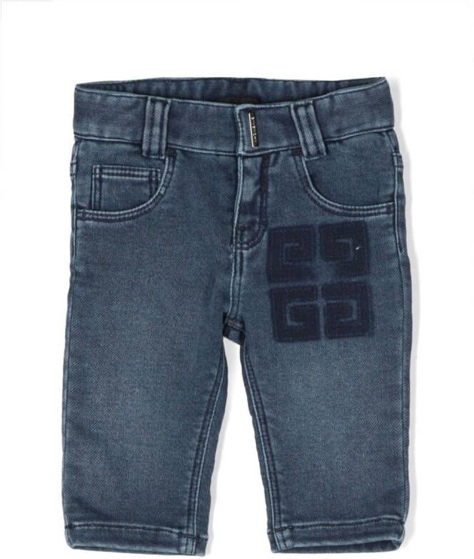 Givenchy Kids Straight jeans Blauw