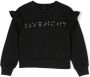 Givenchy Kids Sweater met logo Zwart - Thumbnail 1