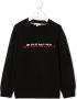 Givenchy Kids Sweater met logoprint Zwart - Thumbnail 1