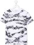 Givenchy Kids T-shirt met abstracte print Wit - Thumbnail 1