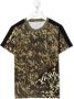 Givenchy Kids T-shirt met camouflageprint Groen - Thumbnail 1