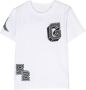Givenchy Kids T-shirt met logo-applicatie Wit - Thumbnail 1