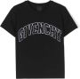 Givenchy Kids T-shirt met logo-applicatie Zwart - Thumbnail 1