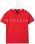 Givenchy Kids T-shirt met logopatch Rood - Thumbnail 1