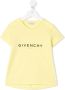 Givenchy Kids T-shirt met logoprint Geel - Thumbnail 1