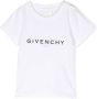 Givenchy Kids T-shirt met logoprint Wit - Thumbnail 1