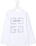 Givenchy Kids T-shirt met logoprint Wit - Thumbnail 1