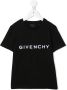 Givenchy Kids T-shirt met logoprint Zwart - Thumbnail 2
