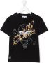 Givenchy Kids T-shirt met print Zwart - Thumbnail 1