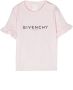 Givenchy Kids T-shirt met ruches Roze - Thumbnail 1