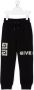 Givenchy Kids Trainingsbroek met logo applicatie Zwart - Thumbnail 1