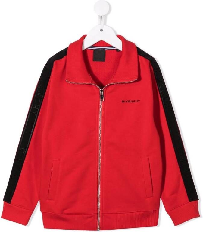 Givenchy Kids Trainingsjack met rits Rood