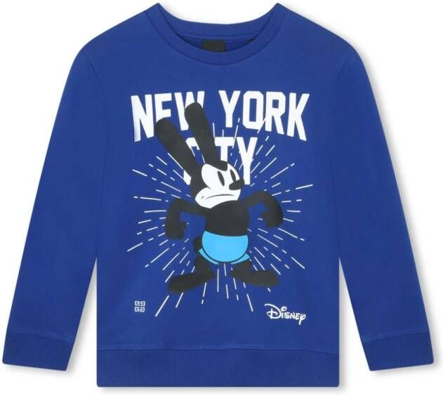 Givenchy Kids x Disney sweater met print Blauw