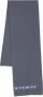 Givenchy Sjaal met geborduurd logo Blauw - Thumbnail 1