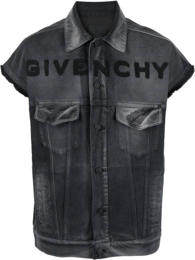 Givenchy Denim jack Zwart