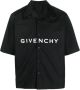 Givenchy Overhemd met logoprint Zwart - Thumbnail 1