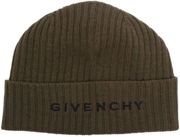 Givenchy Muts met logopatch Groen