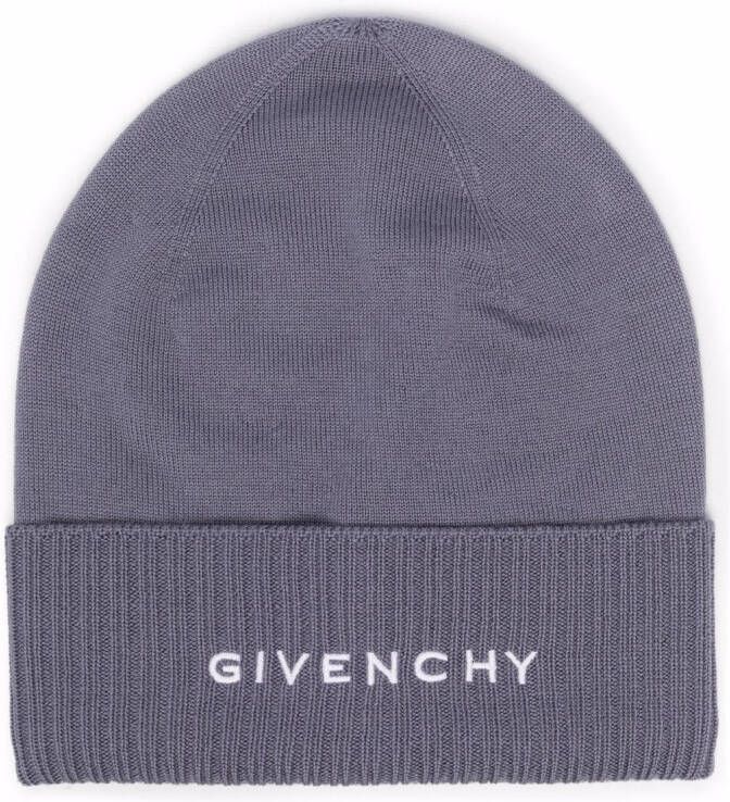 Givenchy Muts met logoprint Grijs