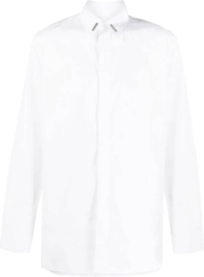 Givenchy Overhemd met hardware-detail Wit