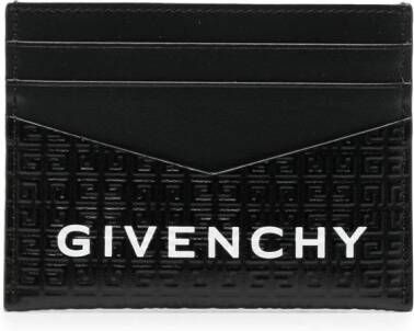Givenchy Pasjeshouder met logoprint Zwart
