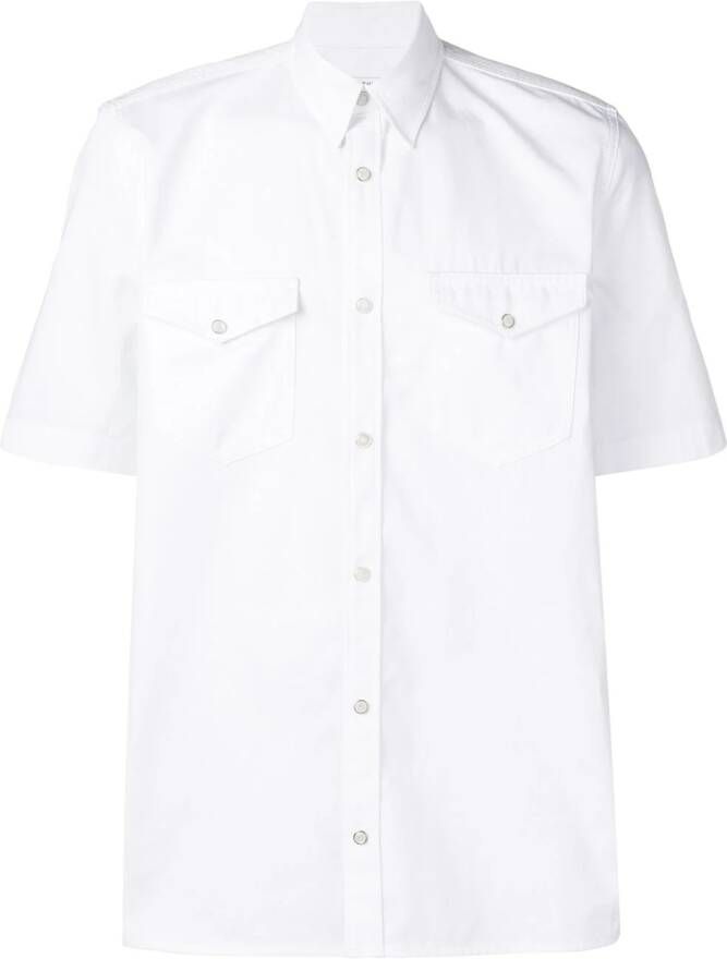 Givenchy Shirt met logo streep Wit