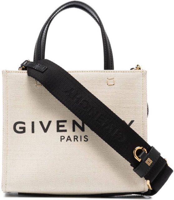 Givenchy Shopper met logoprint Beige