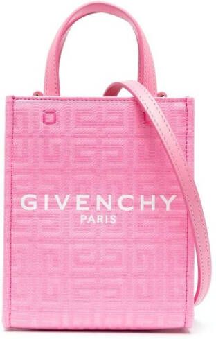 Givenchy Shopper met monogramprint Roze