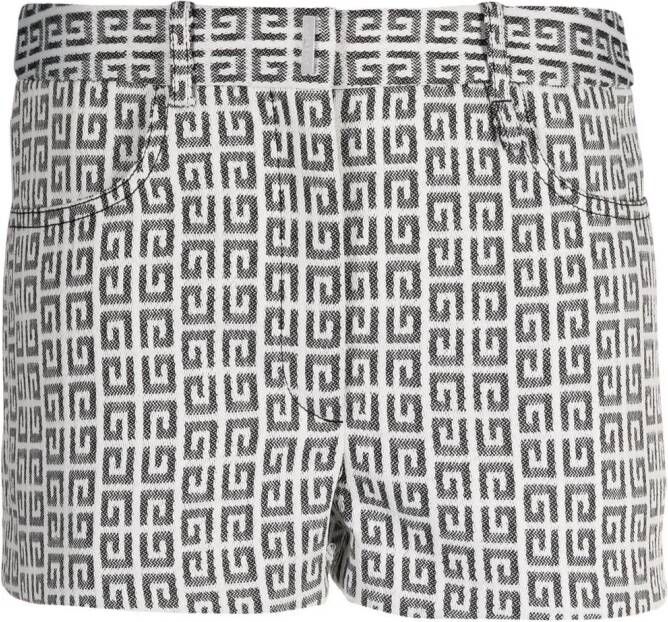 Givenchy Shorts met logoprint Wit