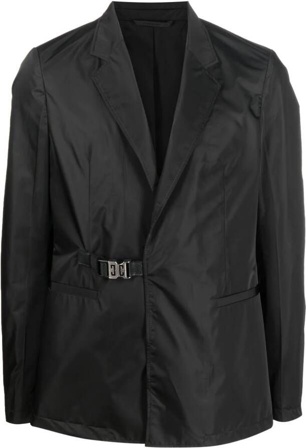 Givenchy Single-breasted jack Zwart