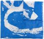 Givenchy Sjaal met patroon Blauw - Thumbnail 1